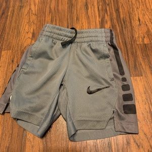 Gray nike shorts